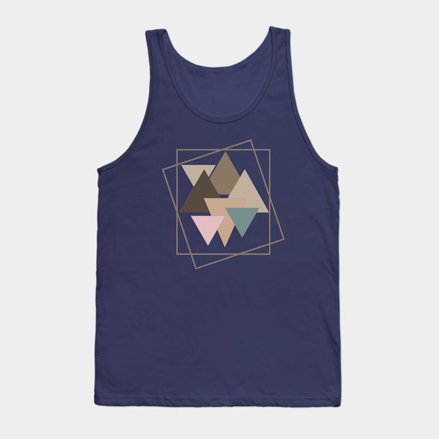 abstract modern geometric pattern Tank Top by omitay